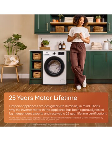 Hotpoint HP 124A CARE UK Fabric Care Washing Machine - White + Installation