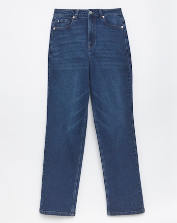 Simply Be 99 1 Indigo Comfort Relaxed Straight Leg Jeans