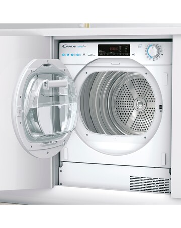Candy Smart Pro BCTDH7A1TE-80 Integrated WiFi 7kg Heat Pump Dryer White Install