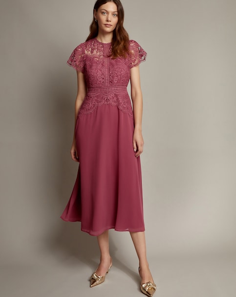 Monsoon Monica Midi Bridesmaid Dress