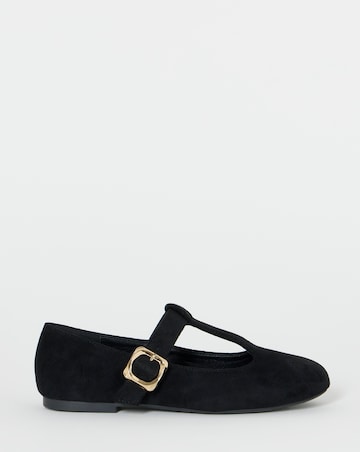 Rose T Bar Mary Jane Shoes - Extra Wide Fit (EEE)