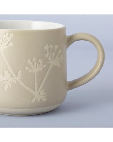Mason Cash Set of 2 Botanical Leaf Mugs