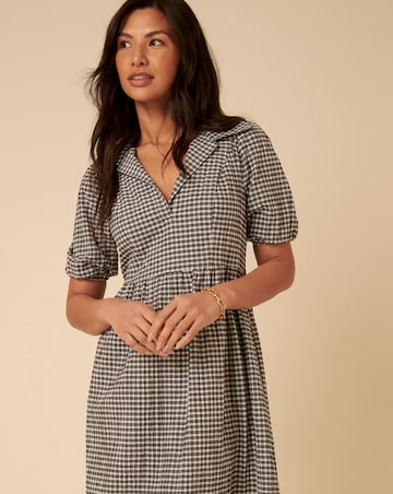 Nobodys Child Hebe Midaxi Gingham Dress