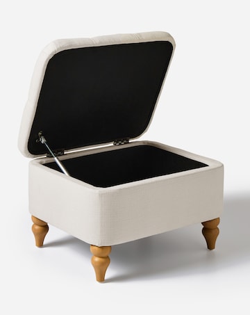 Julipa Mae Fabric Storage Ottoman