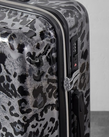 Rock Savannah Leopard Medium Suitcase