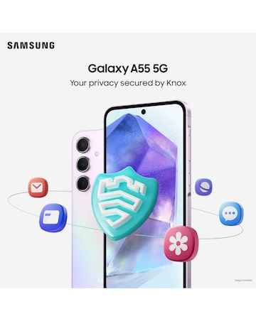 Samsung Galaxy A55 5G 128GB - Awesome Lilac