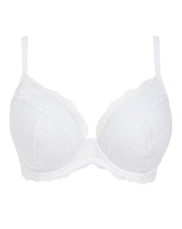 Pretty Secrets New Ella Padded Plunge Wired Bra (B-G) White
