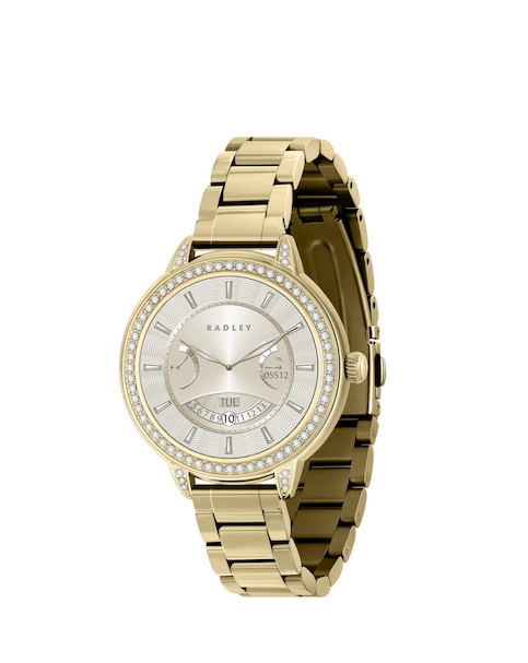 Radley Series 33 AMOLED Metal Strap Watch - Gold