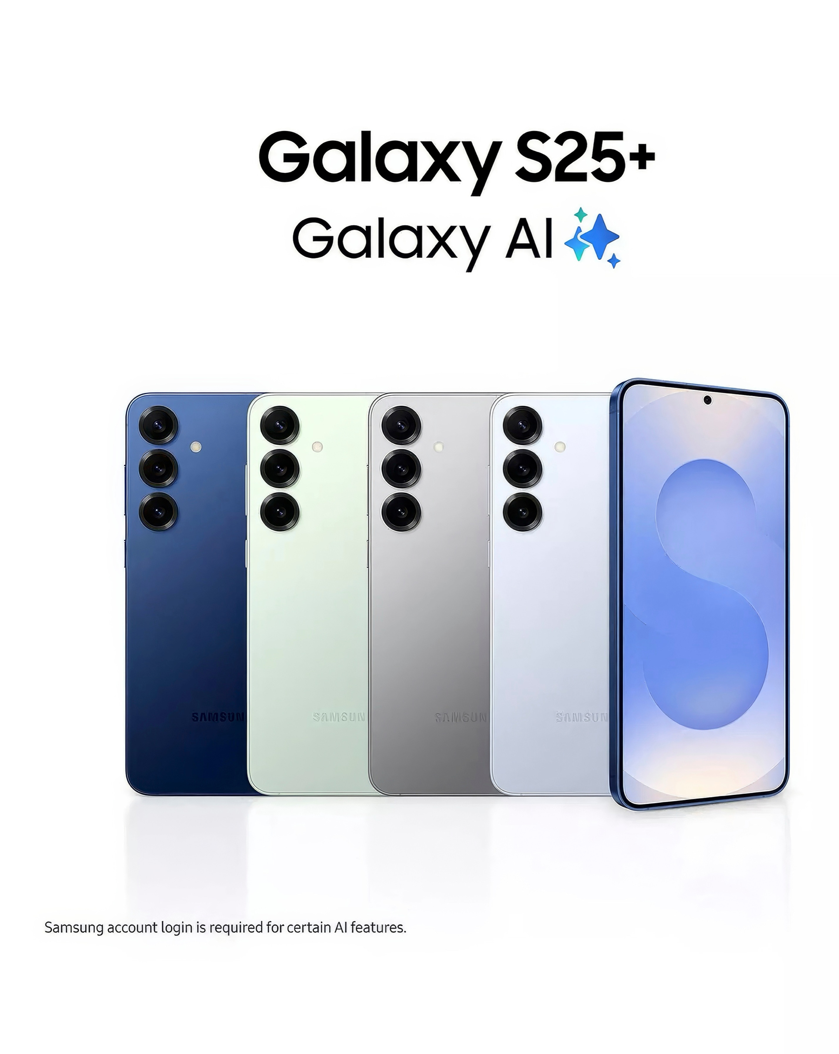 Samsung Galaxy S25+ 256GB - Blue | Fashion World