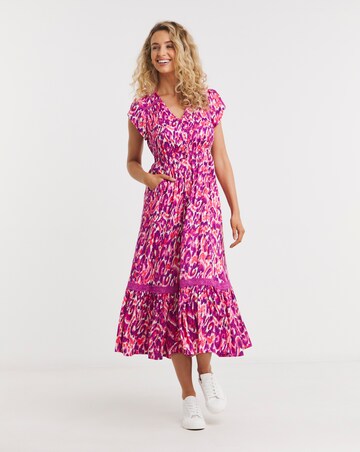Joe Browns Hannah Animal Midaxi Dress