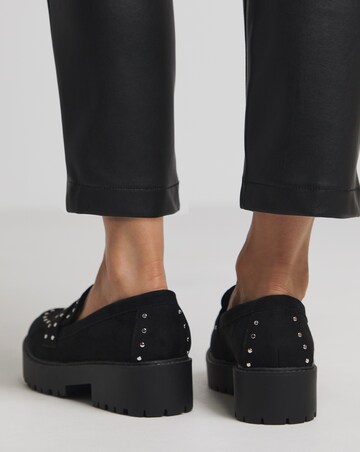 Camila Chunky Stud Loafer Wide E Fit