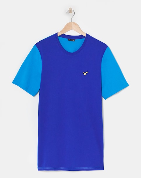 Voi Contrast Sleeve T-Shirt - Long Length