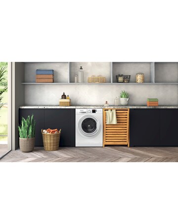 Hotpoint NSWM7469WUK, 7kg, 1400rpm, Washing Machine + Install - White