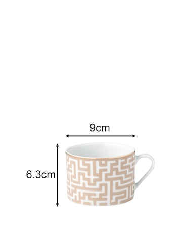 Waterside Gold Maze 20 Piece Dinner Set