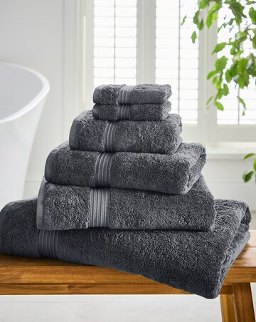 Egyptian Cotton 600GSM Towel - Anthracite