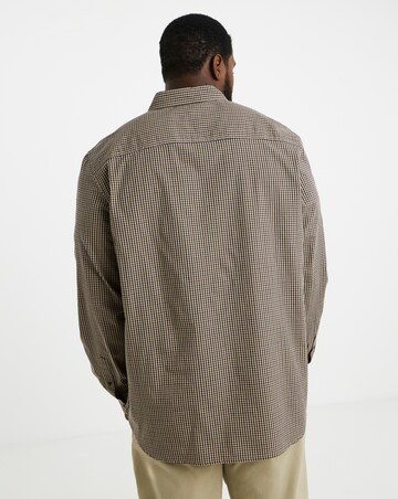Long Sleeve Check Oxford Shirt Long