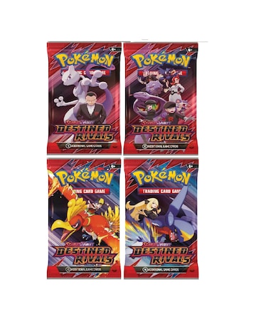 Pokemon Scarlet & Violet Destined Rivals Booster - 4 Pack
