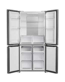 Hoover HHCR3818ENPL Non-Plumbed American Fridge Freezer Silver + Install