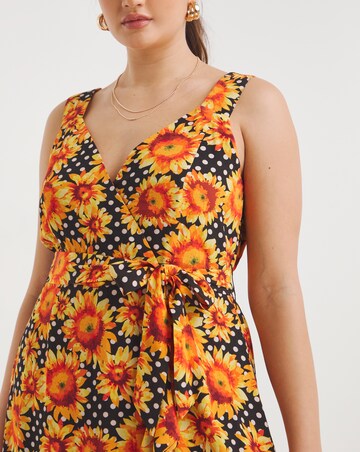 Joe Browns Sunflower Midi Dress