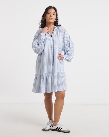 Stripe Shirt Dress