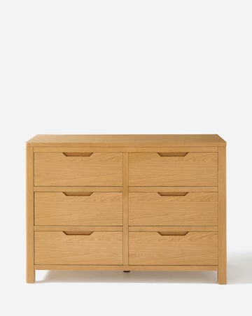 Lorcan Ready Assembled Wooden Large Chest of Drawers