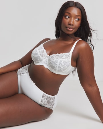 Pretty Secrets Ivy Full Cup Value Bra B-G White