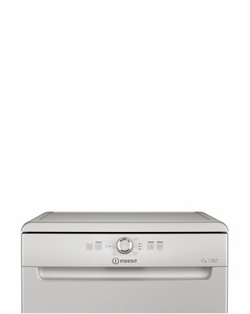 Indesit D2F HK26 S UK Full Size Dishwasher 14 Place Settings Silver + Install