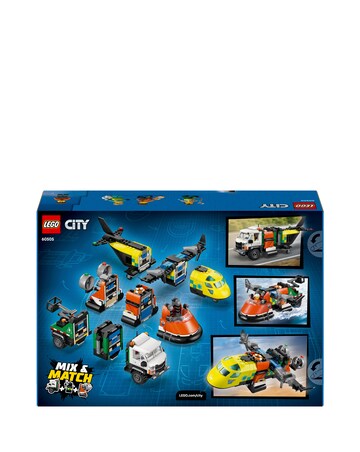 LEGO City Airplane, Service Truck & Hovercraft Rem