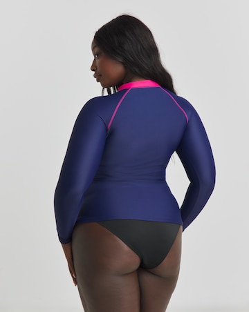 Sports Zip Up Rash Vest