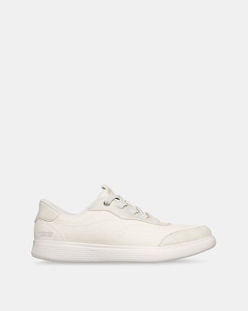 Skechers White Skip Cute Slip-In Trainers - Standard Fit (D)