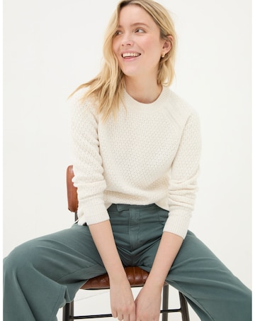 FatFace Ella Textured Jumper