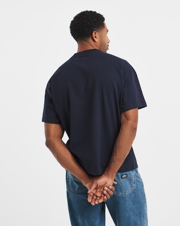 Dickies Short Sleeve Forth Shaw Logo T-Shirt - Navy