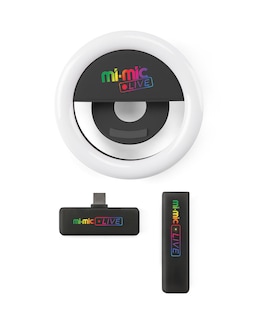 Mi-Mic Video Maker Kit with Microphone Hub &amp; LED Ring Light USB-C