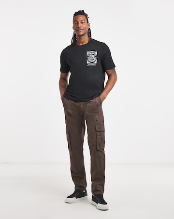 Lyle & Scott Short Sleeve Back Graphic T-Shirt - Black