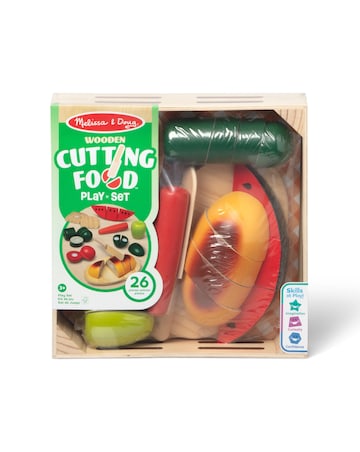 Melissa & Doug Wooden Cutting Food