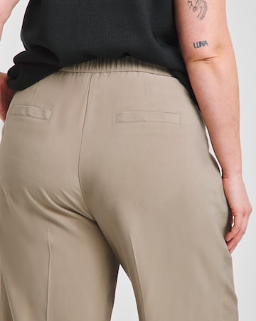 Simply Be Neutral Soft Twill Wide Leg Co-ord Trouser