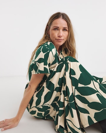 Soft Touch Notch Neck Maxi Dress