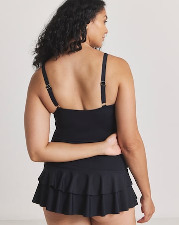 MAGISCULPT Firm Control Ruffle Swimdress