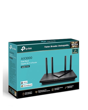 TP-Link Archer AX3000 Dual Band Wi-Fi 6 Router