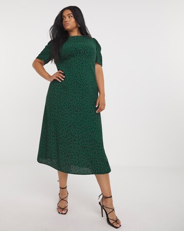 Nobody's Child Evie Crew Neck Midi Dress
