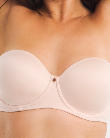 Figleaves Smoothing Multiway Balcony Bra (B-GG) Latte