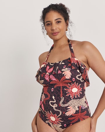 Simply Be 2 Pack Value Bandeau Ruffle Swimsuits