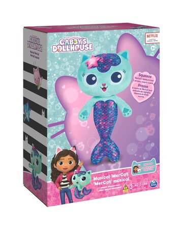 Gabby's Dollhouse Feature MerCat Plush