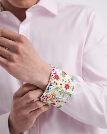 William Hunt Herringbone Formal Shirt