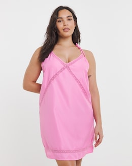 Nightie with Crochet Trim