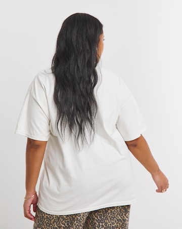 Simply Be Ecru Matisse License T-Shirt