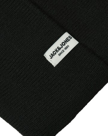 Jack & Jones Cooper Beanie & Glove Set With Gift Box - Black