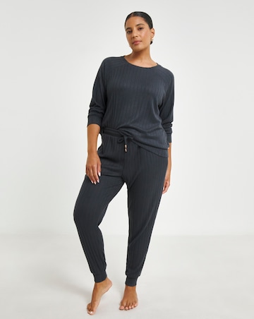 Figleaves Soft Rib Lounge Set