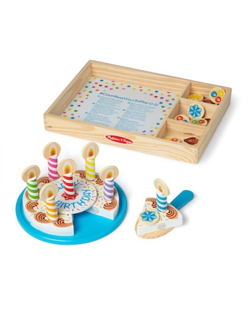 Melissa & Doug Wooden Birthday Cake