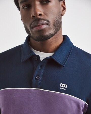 Union Relaxed Rugby Sweatshirt - Navy